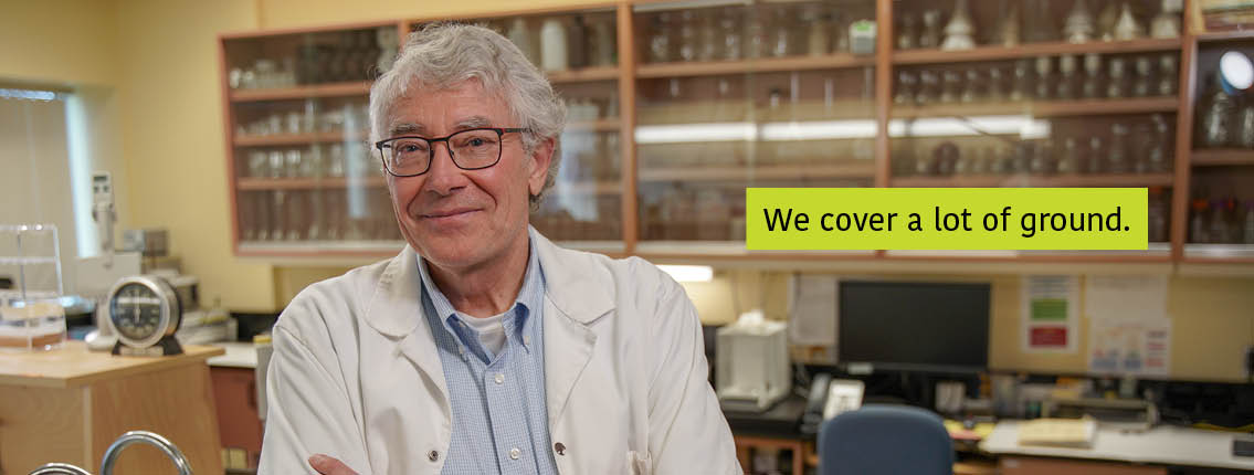 Dr. Pomar banner Text: We cover a lot of ground
