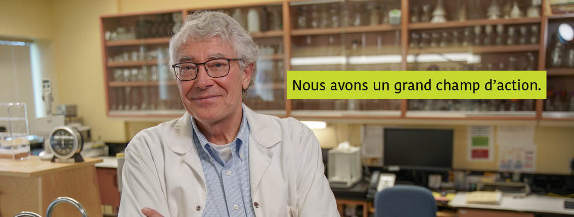 Candido Pomar, Ph. D. banner texte : Nous avons un grand champ d'action